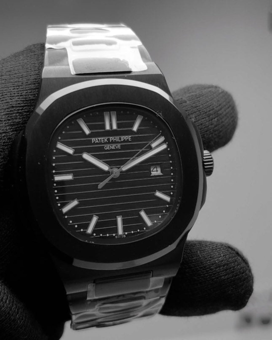 Patek Limited Edition Premium Dial - Superlative Finish - Full Black