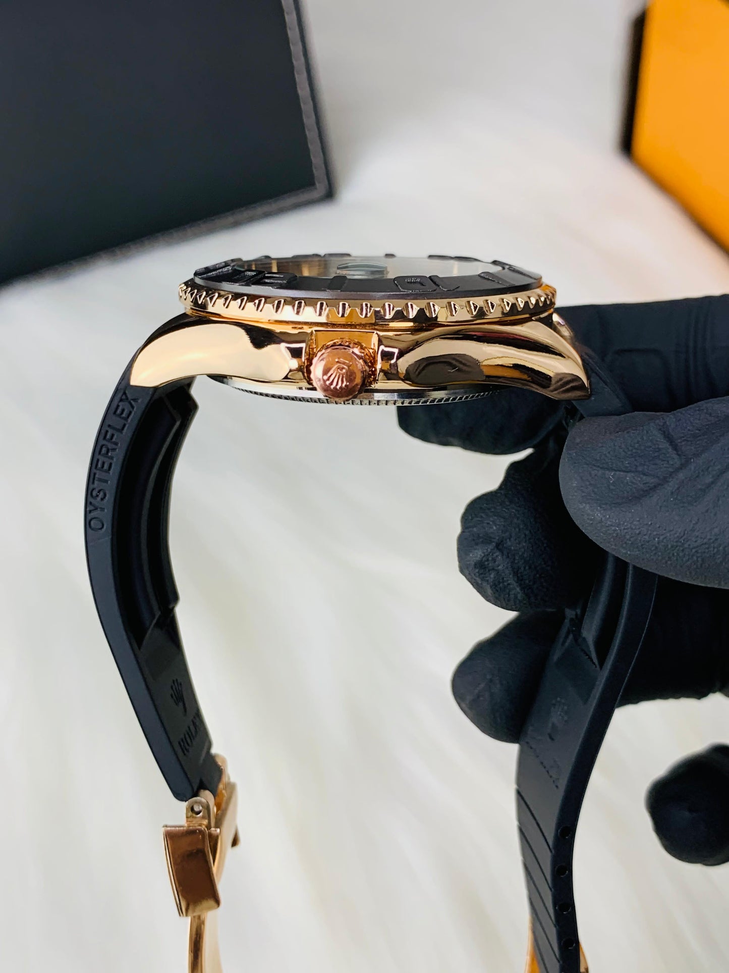 RLX - 40mm | Rose Gold Men Watch | 6 months Official Warranty