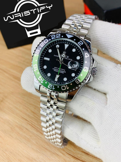 GMT Master - Date Working | Premium Watch - Black/Green