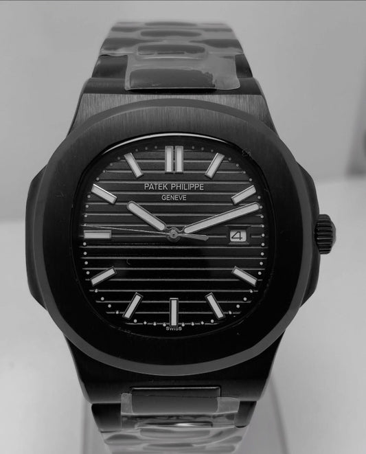 Patek Limited Edition Premium Dial - Superlative Finish - Full Black
