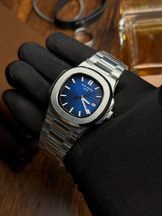 Patek Philippe Geneve Master DARK BLUE DIAL AAA. Copy (Dot Perfect)
