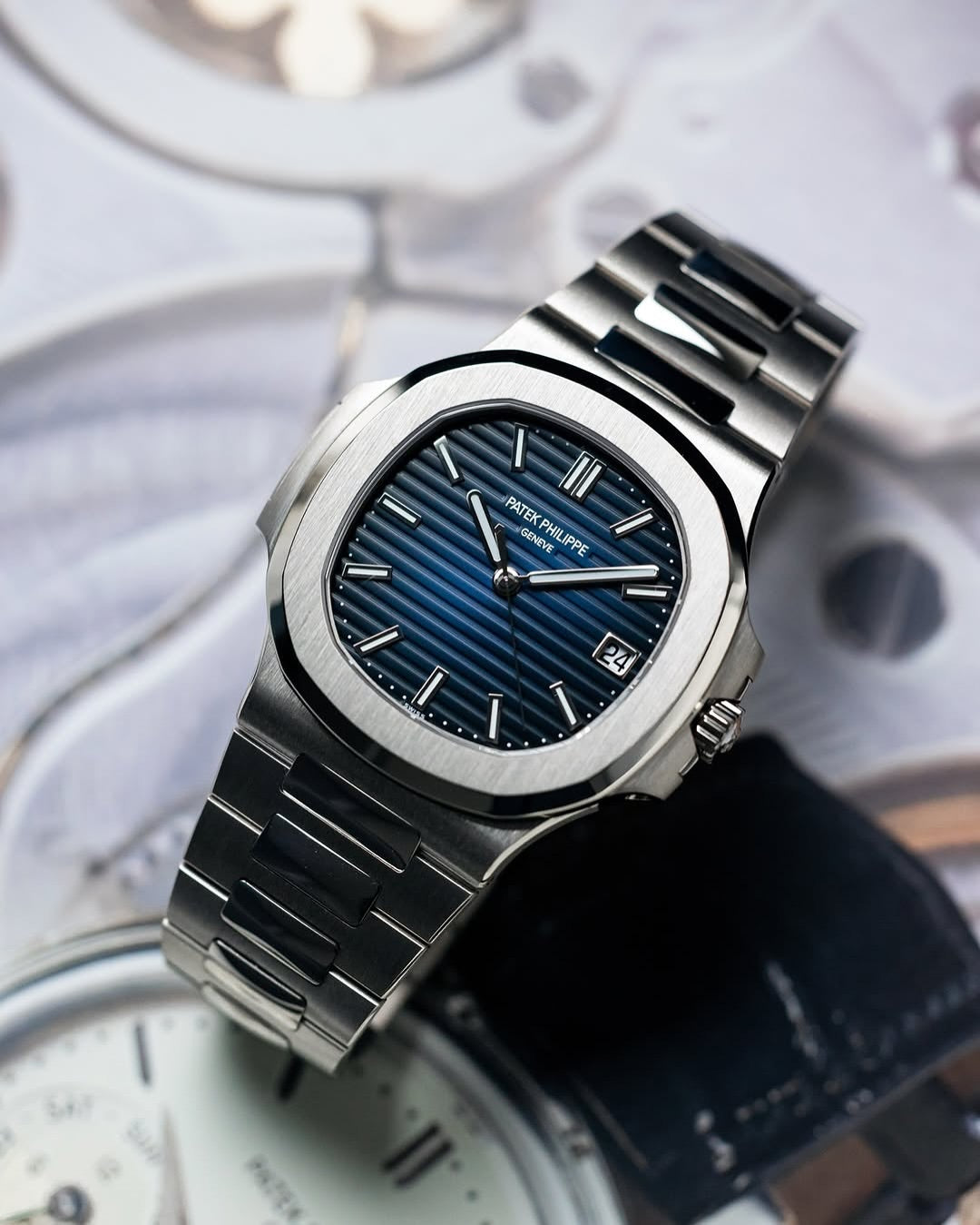 Patek Limited Edition Premium Dial - Superlative Finish - Full Black