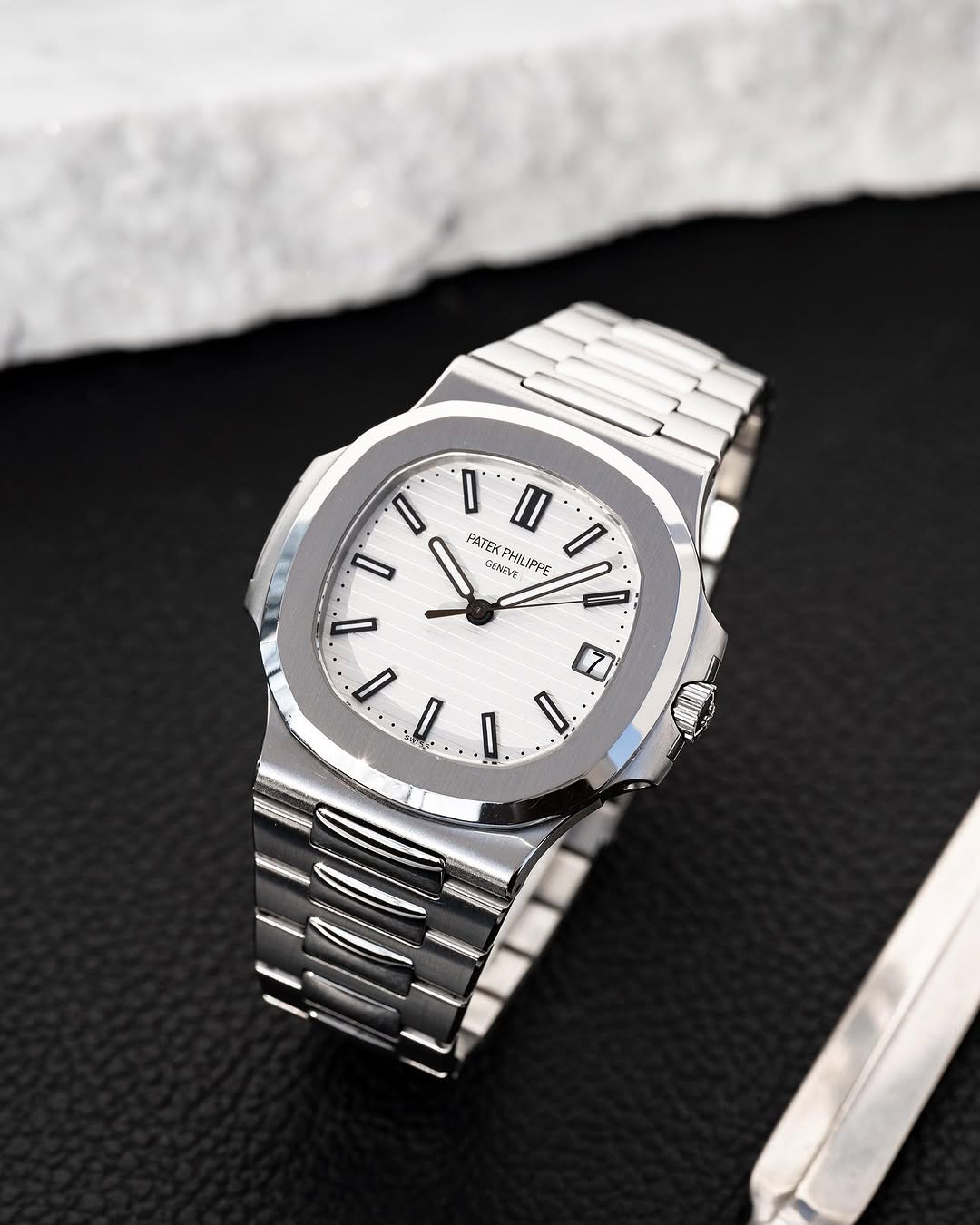 Patek Limited Edition Premium Dial -Silver And White- Superlative Finish