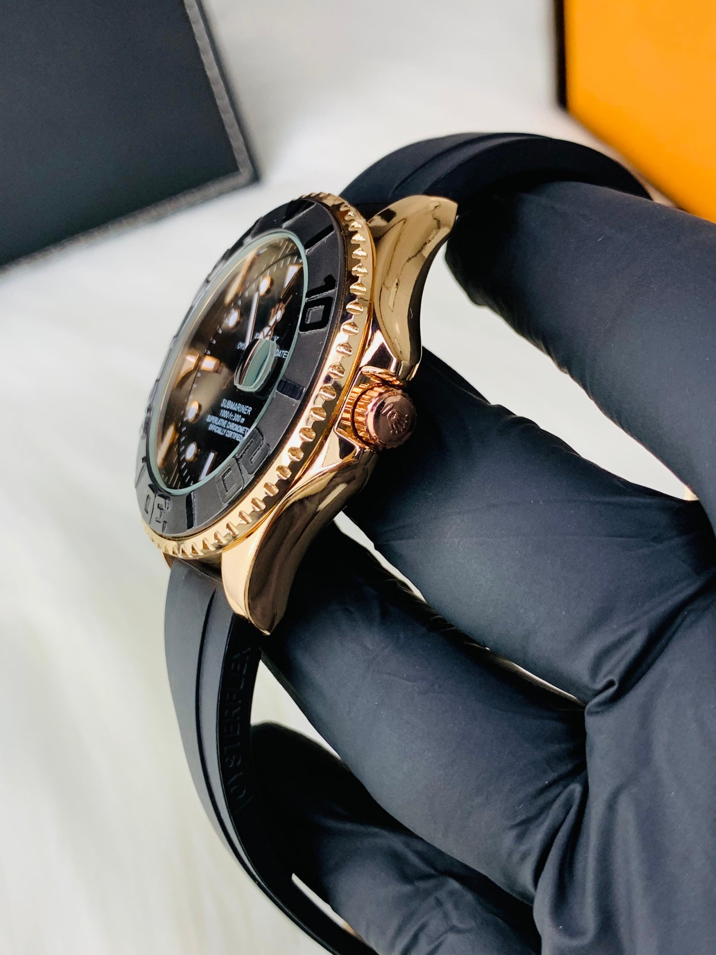 RLX - 40mm | Rose Gold Men Watch | 6 months Official Warranty