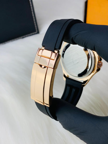 RLX - 40mm | Rose Gold Men Watch | 6 months Official Warranty
