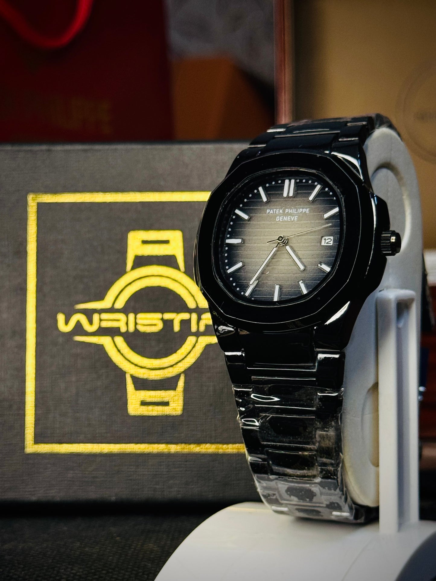 Patek Limited Edition Premium Dial -Black And Grey- Superlative Finish