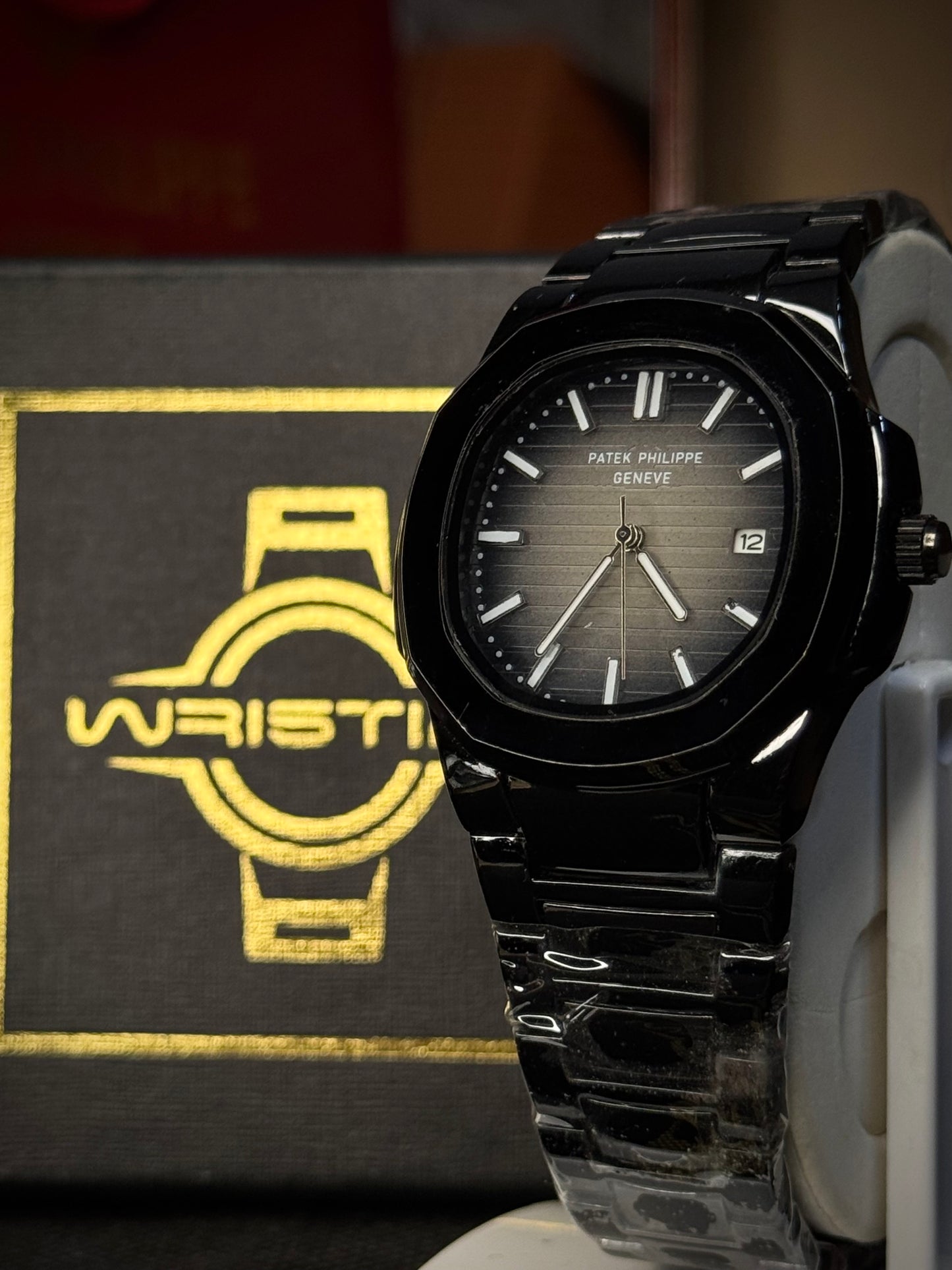 Patek Limited Edition Premium Dial -Black And Grey- Superlative Finish