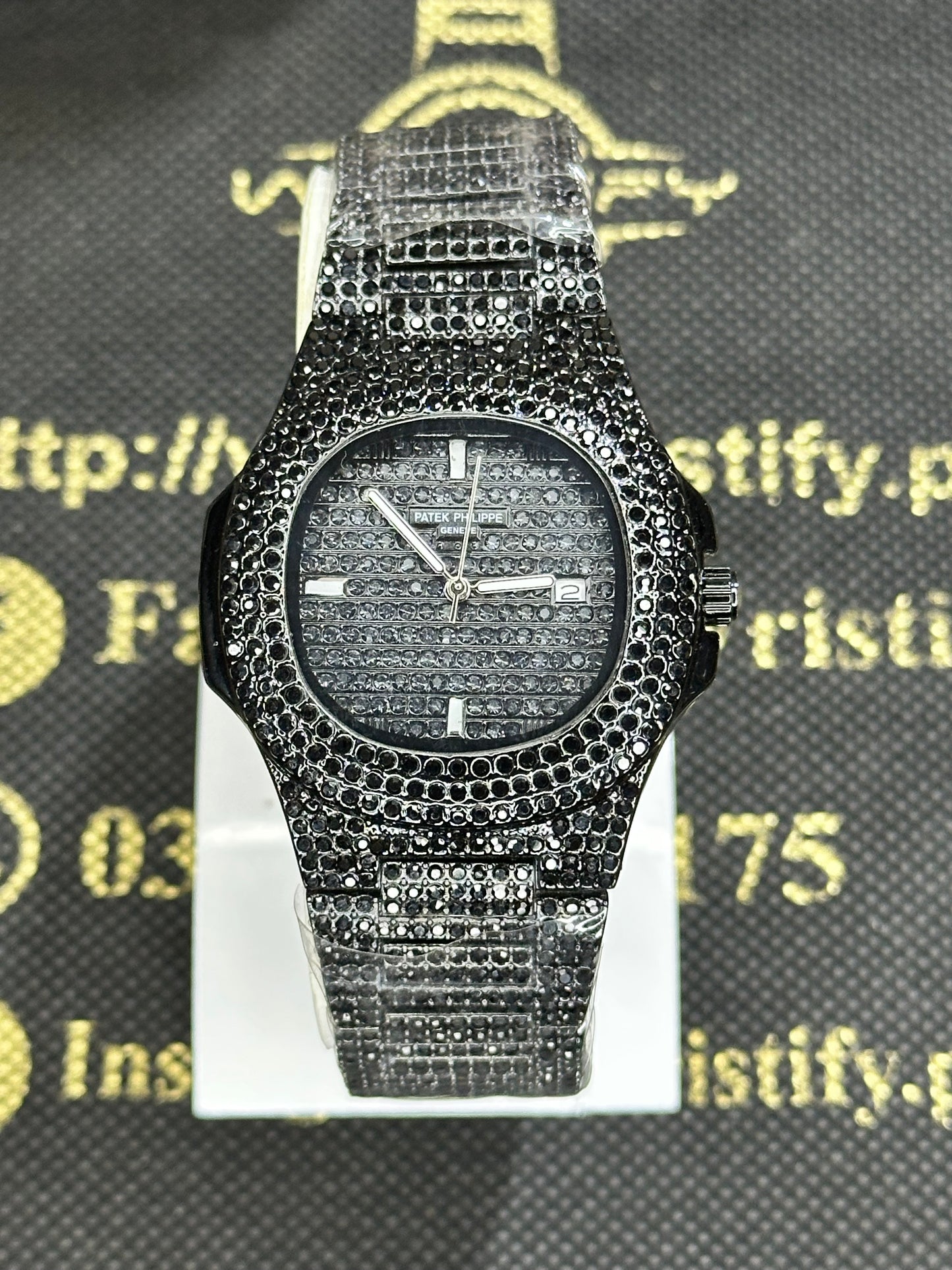 Patek Phillippe Black Ice-Toned Watch