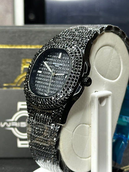 Patek Phillippe Black Ice-Toned Watch