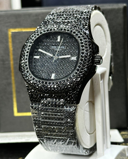 Patek Phillippe Black Ice-Toned Watch